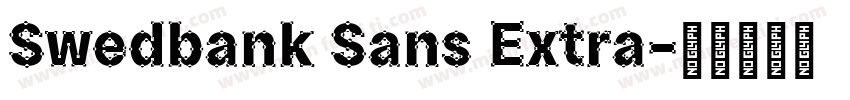 Swedbank Sans Extra字体转换